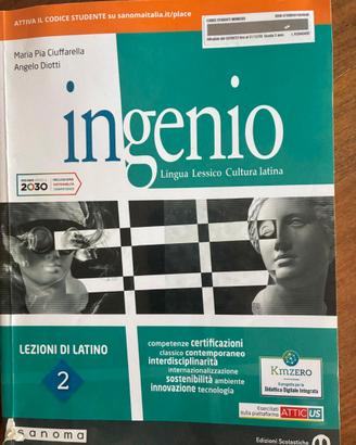 ingenio Lingua Lessico Cultura latina 2