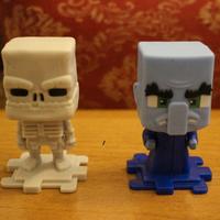 Minecraft McDonalds - Scheletro, Evocatore e Lama