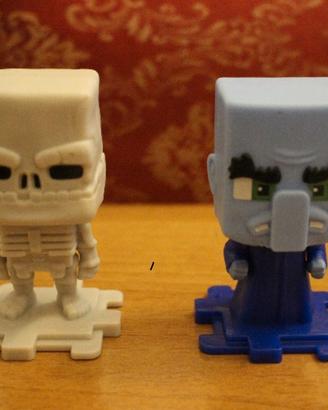Minecraft McDonalds - Scheletro, Evocatore e Lama