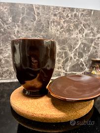 Set accessori bagno porta spazzolino porta sapone