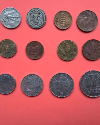 Monete Regno d'Italia (V.E. III) anni '10-1943