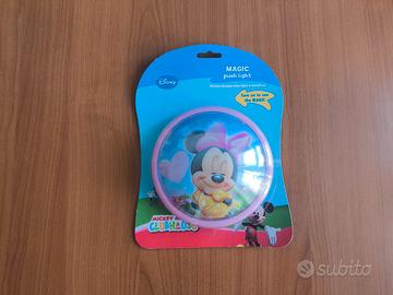 Disney Minnie Magic Push Light notturna NUOVA