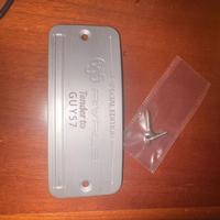 targa abarth commemorativa