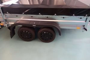 Rimorchio - carrello doppio asse