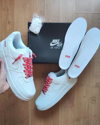 Nike Air Force 1 Low Supreme White eu38