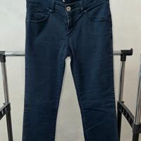 Pantaloni Donna Slim Blu Scuro - W26 - Newpenny