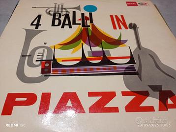 Vinile  4 Balli in Piazza QRX 9048  Italy Regal
