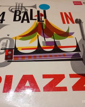 Vinile  4 Balli in Piazza QRX 9048  Italy Regal