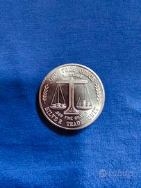 One Troy once - silver  trade unit -  