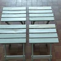 Sgabelli Pieghevoli in Alluminio BRUNNER