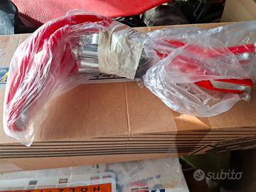 Paramani enduro con staffa alluminio