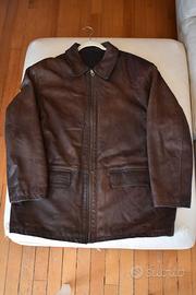 giacca di pelle XL