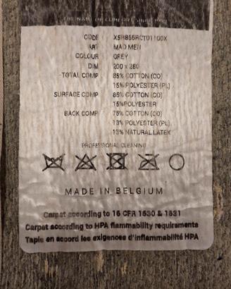 Tappeto Mad Men by Natuzzi 200cm x 280 cm