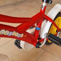 Bicicletta 11" PAMPERS per bambini con rotelle