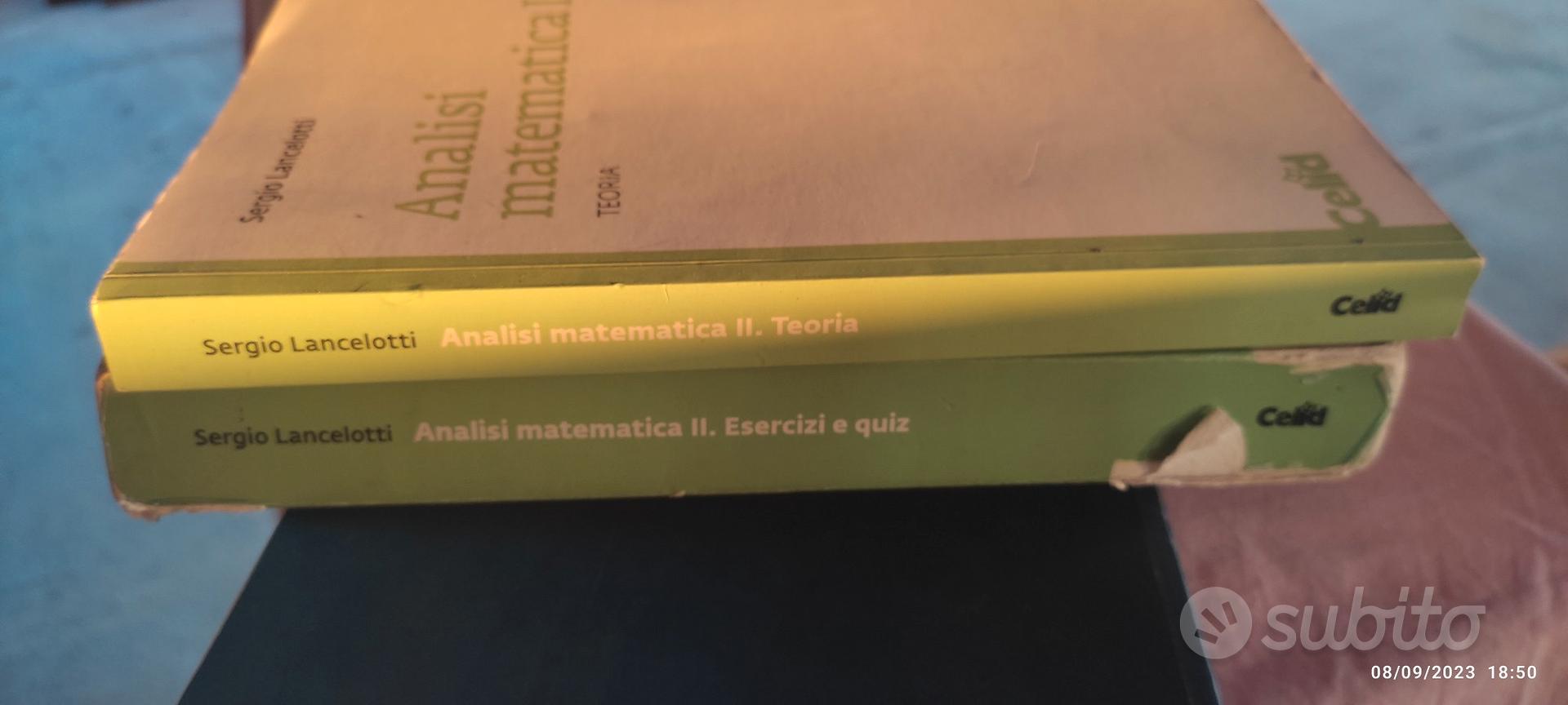 Analisi matematica 2. Esercizi e quiz: Lancelotti, Sergio