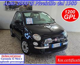 Fiat 500 1.2 GPL Veglia digitale - Garanzia 12 Mes