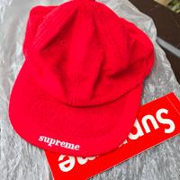 Supreme cap visiera 6 pannelli tappo ss18 nuovo 