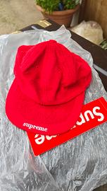 Supreme cap visiera 6 pannelli tappo ss18 nuovo 