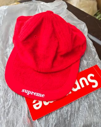 Supreme cap visiera 6 pannelli tappo ss18 nuovo 