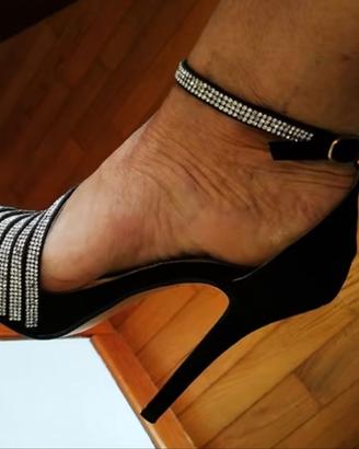 Swarovski - Sandalo Gioiello -  37 - NUOVO