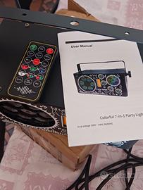 Luci feste dmx strobo disco party