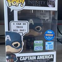 Funko pop captain america 1480 Napoli Comicon 2025
