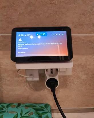 mensola reggi echo show 5 alexa
