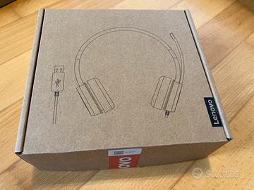 Lenovo cuffie, tastiera e mouse