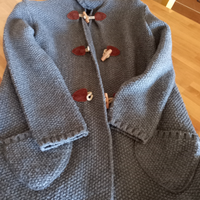 Cardigan / maglione con cappuccio