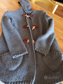 Cardigan / maglione con cappuccio