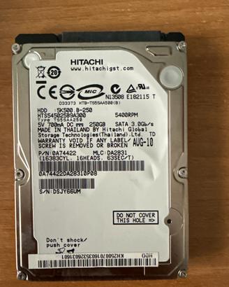 Hdd 250gb