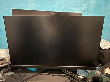 Monitor gaming 180 hz MSI G274F+Lg 27GS50F-B 180