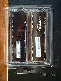 Ram Kingston Hyperx 16gb (2x8gb) DDR4 3200MHz