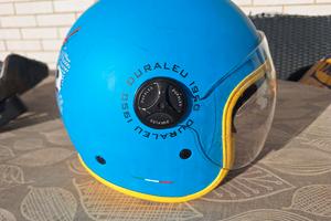 casco bambino per scooter DURALEU JET MINIONS