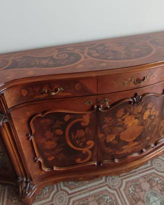 Madia/credenza vintage stile Barocco anni 60