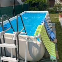 Piscina INTEX 4x2 + pompa a sabbia