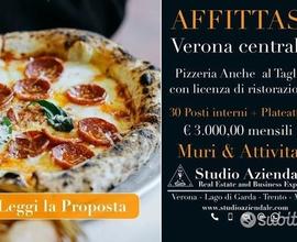 Azienda pizzeria taglio lic ristorante poss cessi