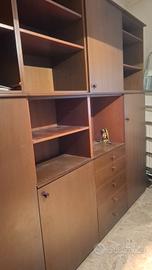 Armadio con libreria integrata
