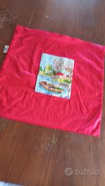 copricuscino rosso Caleffi