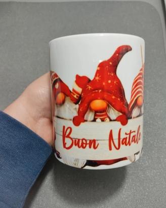 Tazza Natalizia realizzata con la sublimazione 
