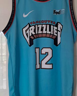 Canotta Nike Vancouver Grizzlies taglia XS uomo.