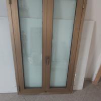 n.2 finestre in alluminio 