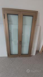 n.2 finestre in alluminio 