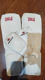 protezioni taekwondo bambino