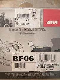 Flangia fissaggio borsa serbatoio moto GIVI