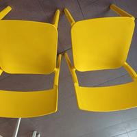 SEDIE GIALLE DI DESIGN