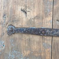 Porta de 1600 in olmo massiccio