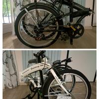 2 bici pieghevoli microbike 20" nuove