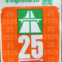 vignetta svizzera 2025