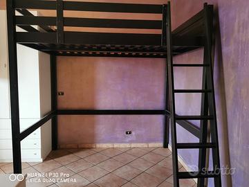 letto stora Ikea + materasso in lattice 